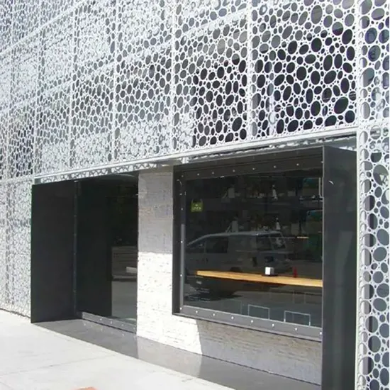 Aluminum Carved Modern Wind Building Facade Cladding Plate Materials Exterior or Interior Solid Curtain Wall Panel