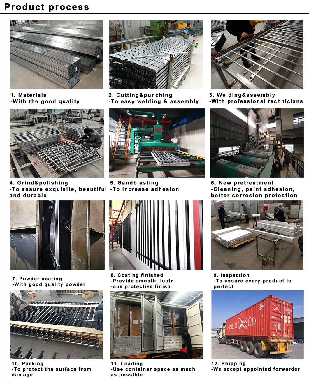 Factory Manufacture Aluminum Screen Fence / Stair Screen Fencing / Screen Railing, Security Screen Fence