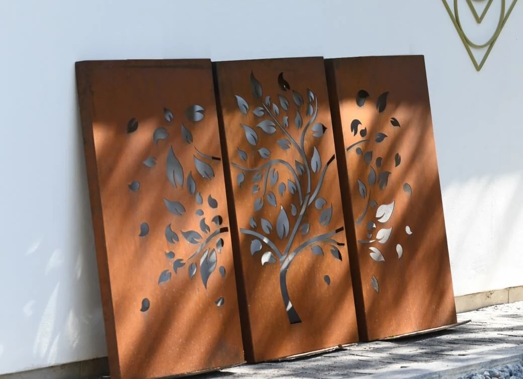 Decorative Metal Screen Divider Metal Outdoor Privacy Screens