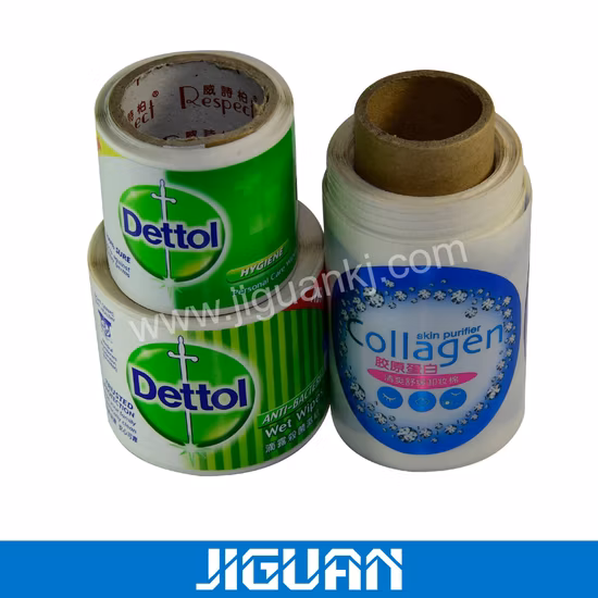 Горячая продажа пользовательских рулонных виниловых этикеток для продуктов, наклеек